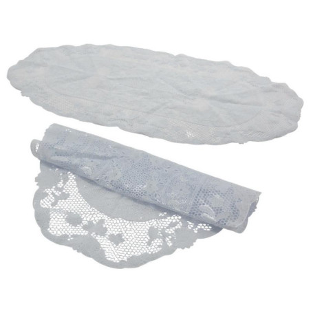 Obrus bieżnik 50x95cm PCV biały winyl